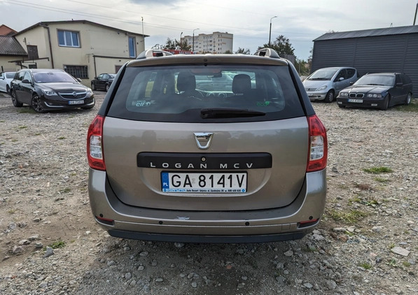 Dacia Logan cena 20900 przebieg: 60250, rok produkcji 2014 z Gdynia małe 781